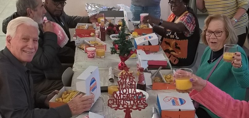 Christchurch Close Christmas Party, Barnet Homes, Dec 2018